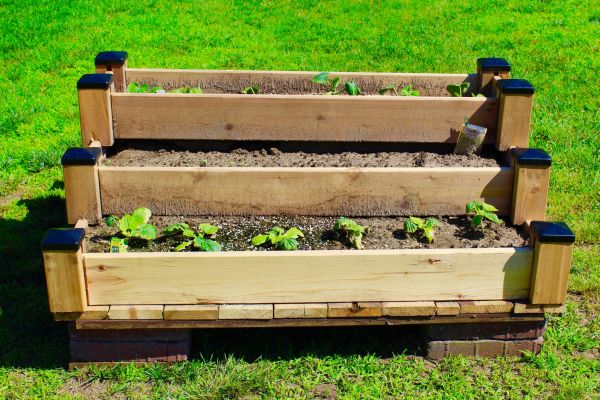 Raised Garden Bed Installation in Prior Lake